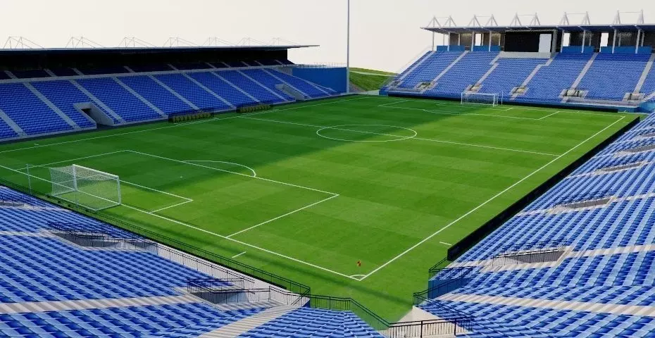 Saputo Stadium - Montreal Canada Low-poly 3D model_0