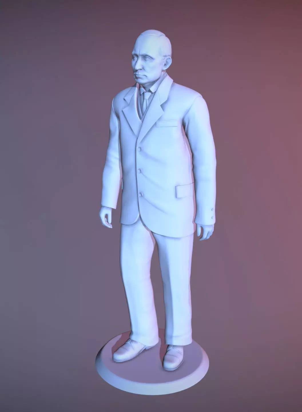 Vladimir Putin 3D print model_0