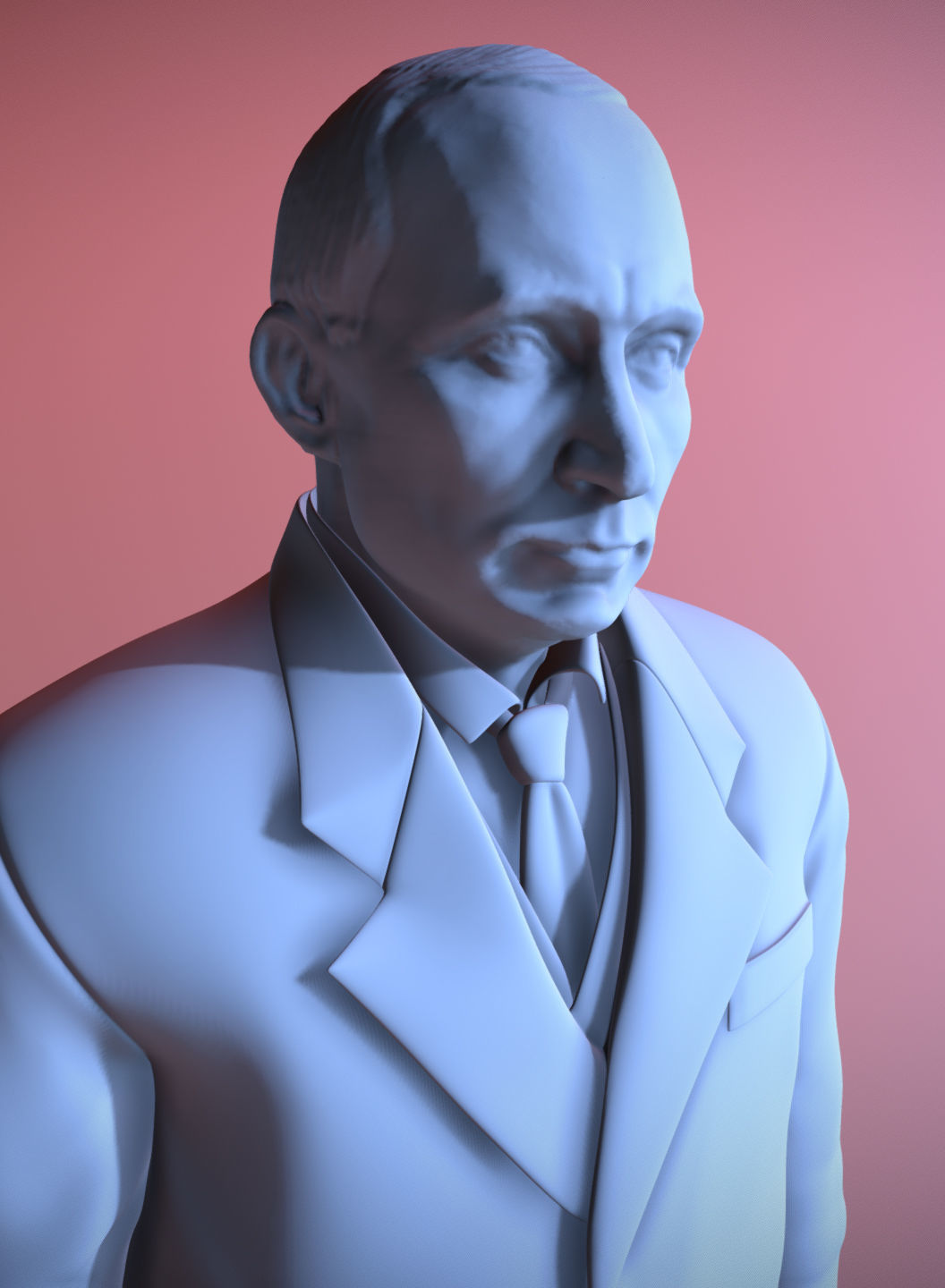 Vladimir Putin 3D print model_2