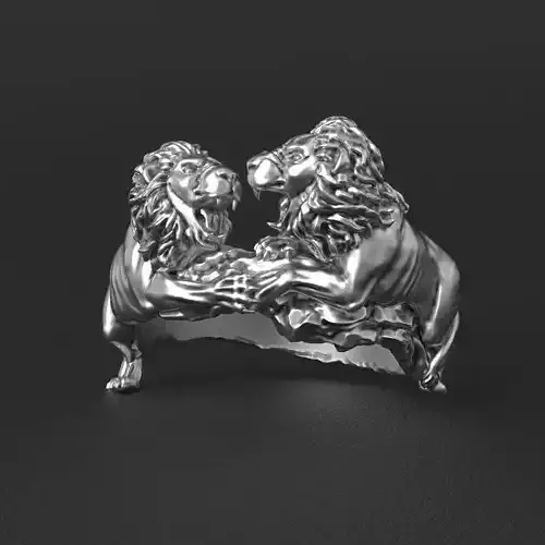 lion ring