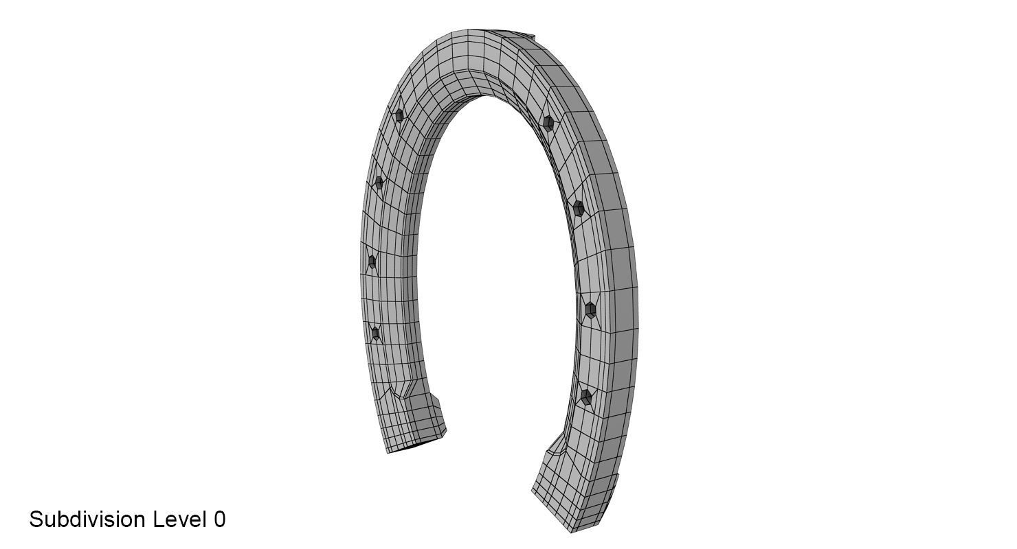 Horseshoe 3D model_13