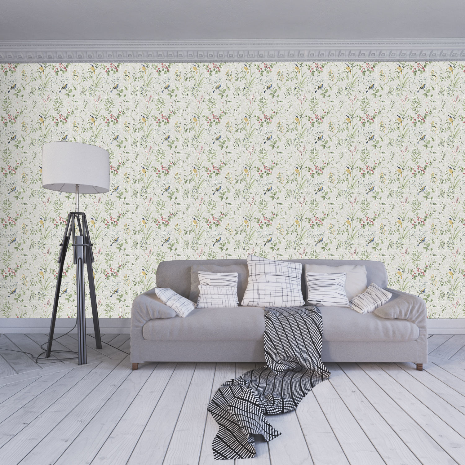 Wallpaper - 28 4 Color 3D model_1