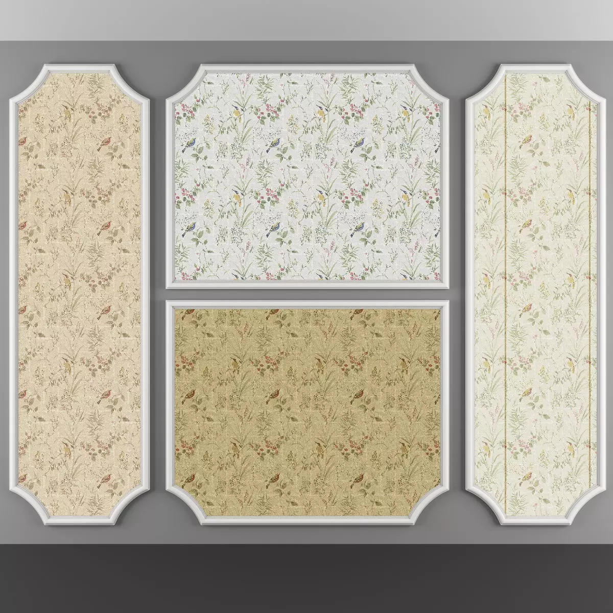 Wallpaper - 28 4 Color 3D model_0