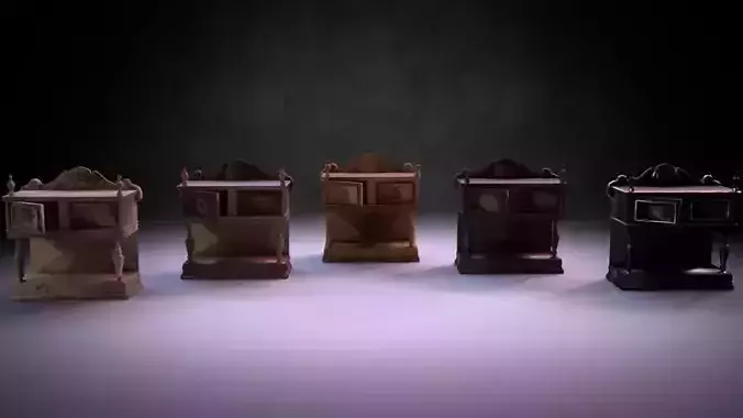 Counter M01 - The Marquis Collection Low-poly 3D model