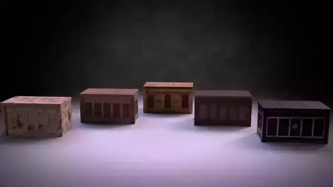 Desk M01 - The Marquis Collection Low-poly 3D model