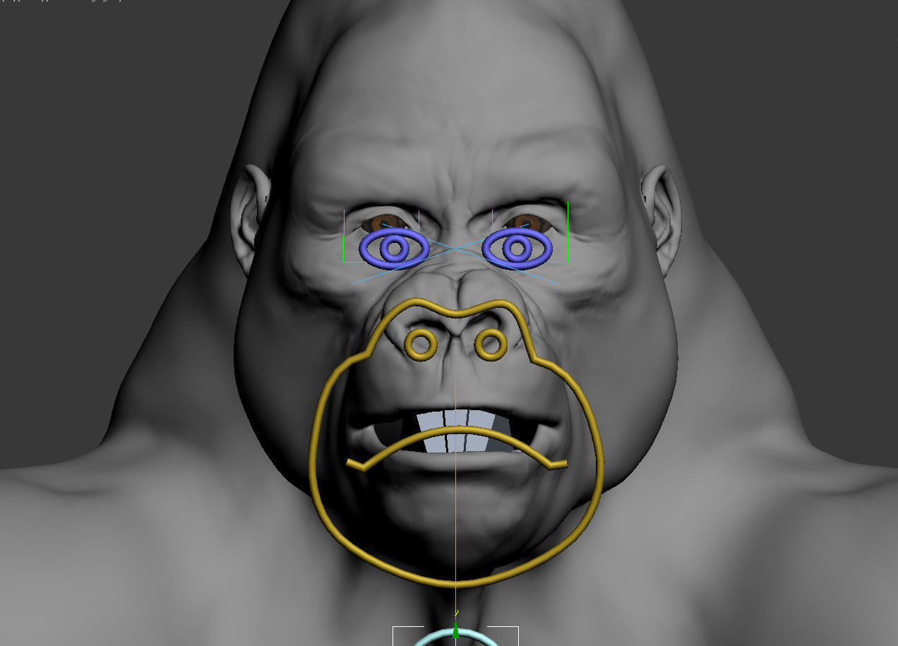 Gorilla 3D model_21