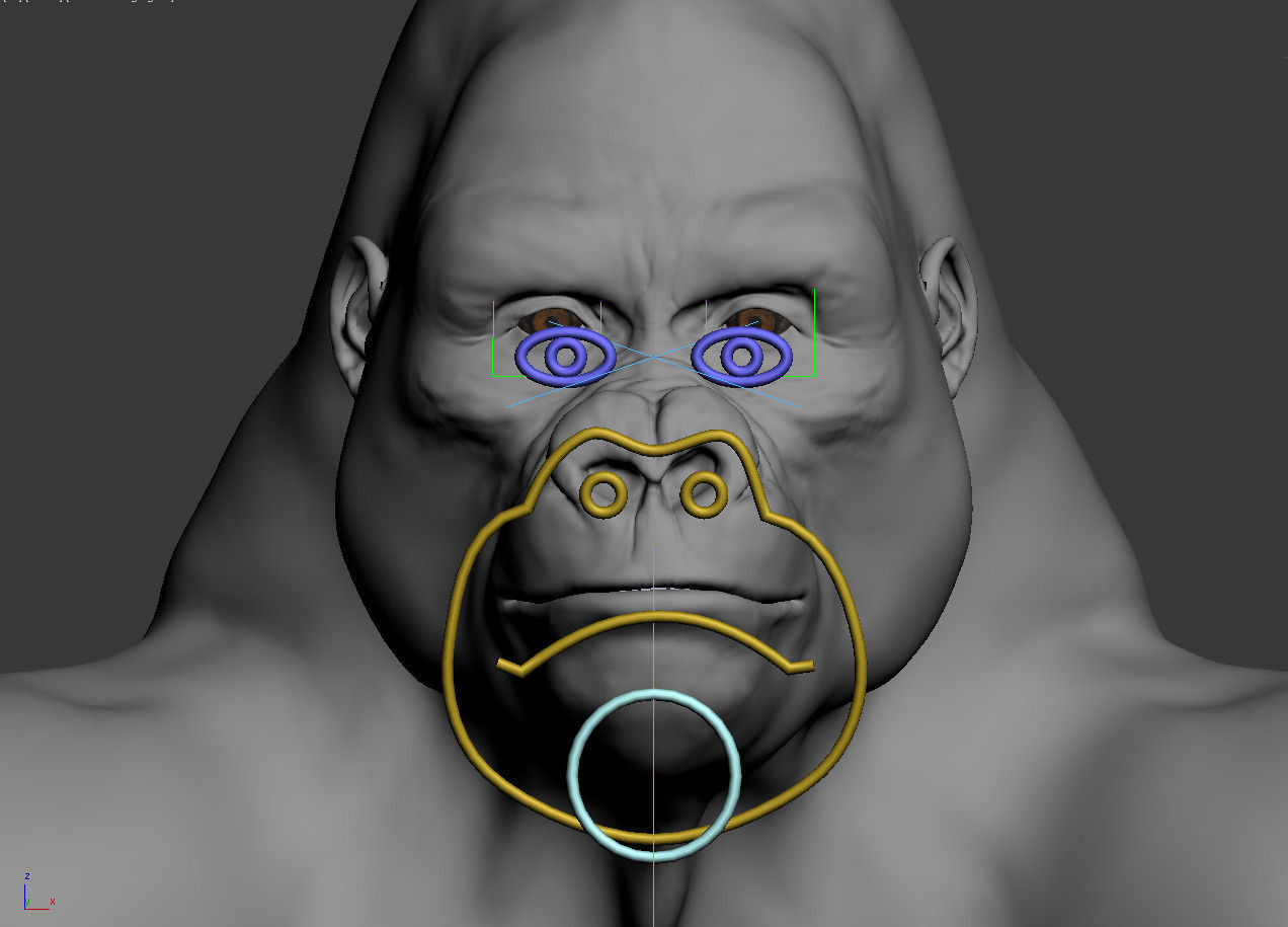 Gorilla 3D model_20