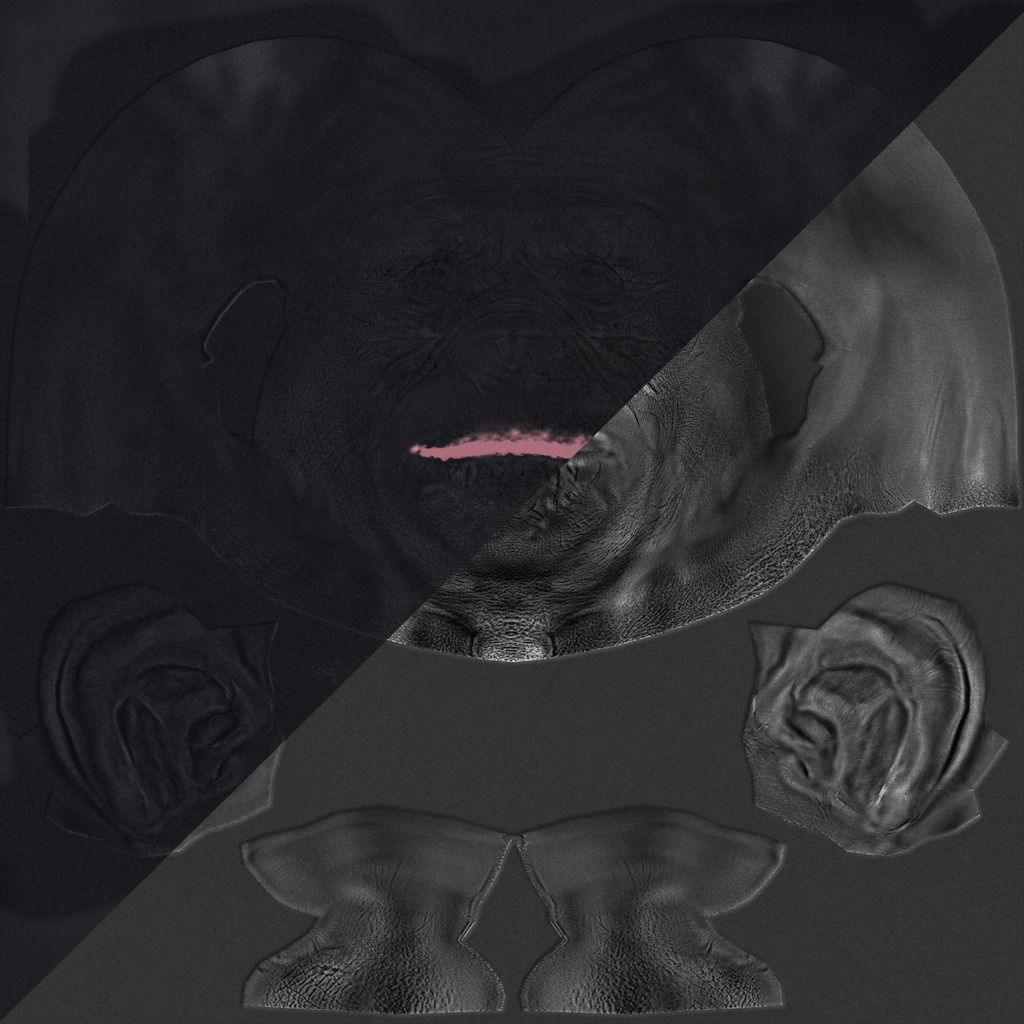 Gorilla 3D model_11