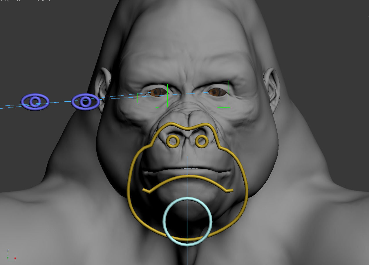 Gorilla 3D model_22