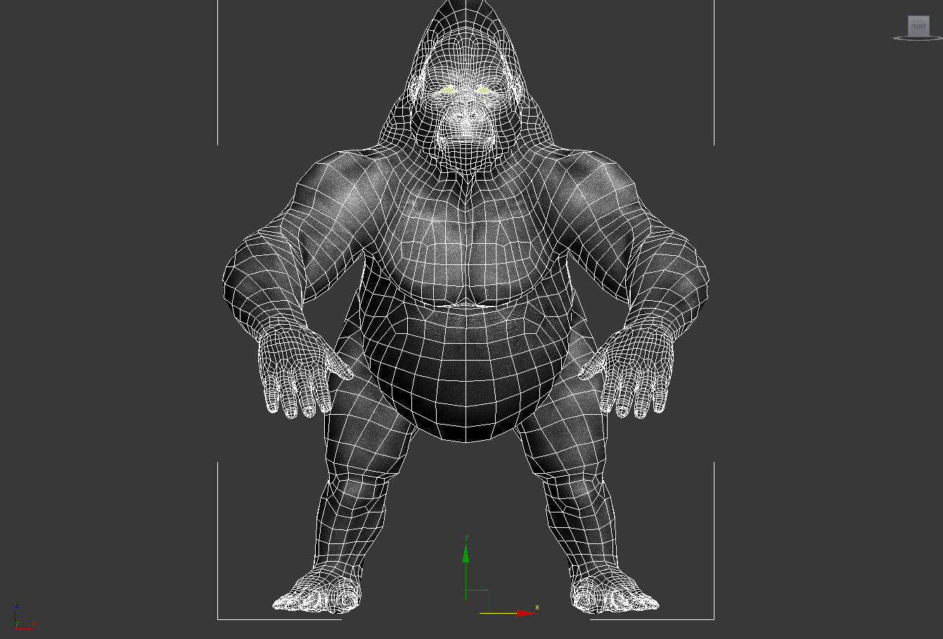 Gorilla 3D model_13