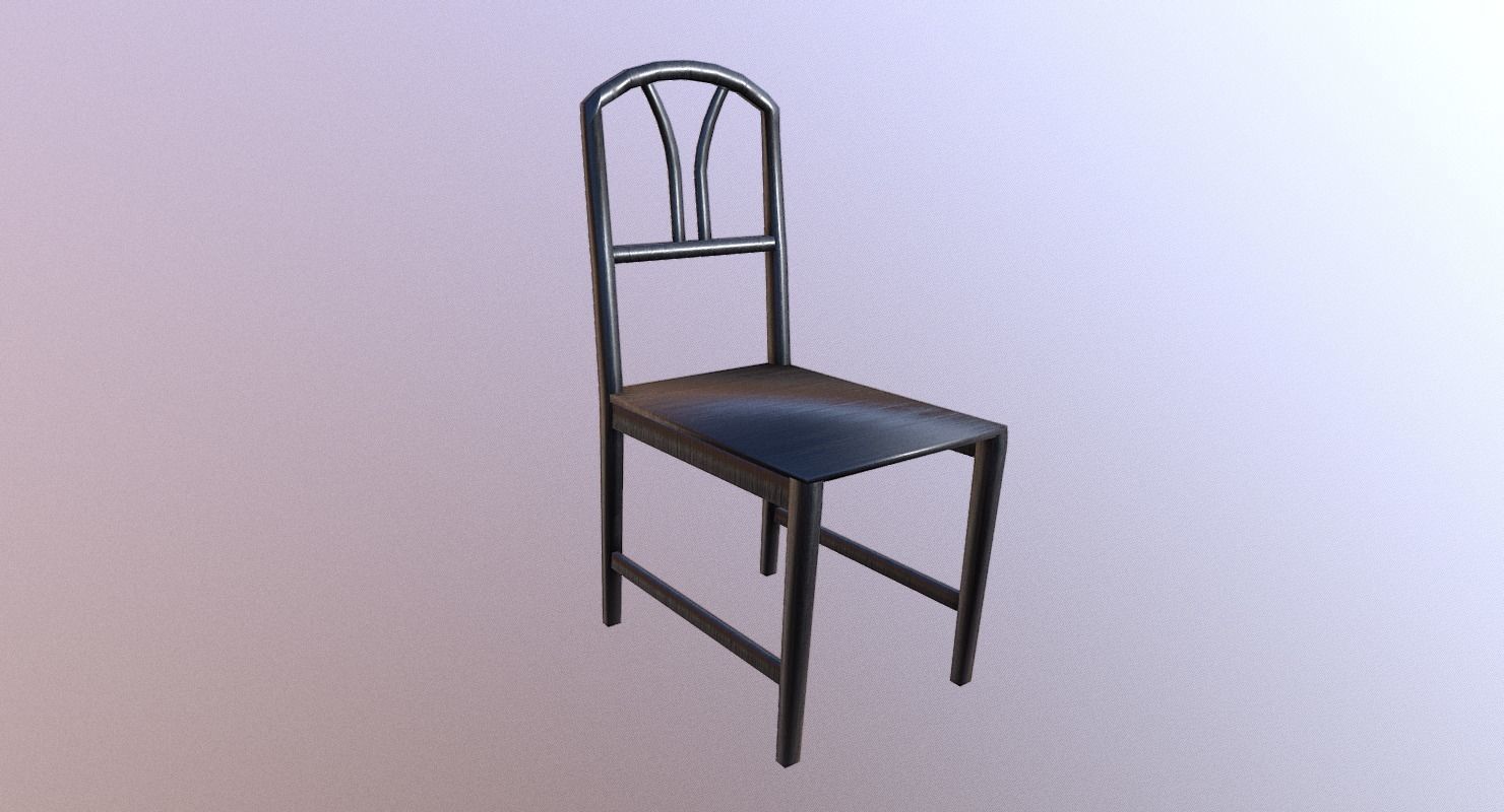 Chair M02 - The Marquis Collection Low-poly 3D model_8