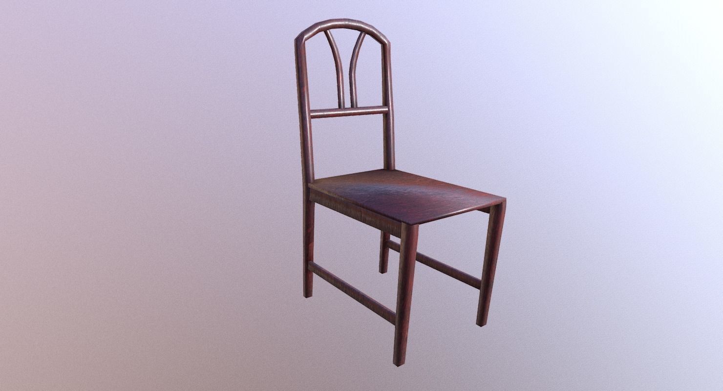 Chair M02 - The Marquis Collection Low-poly 3D model_9