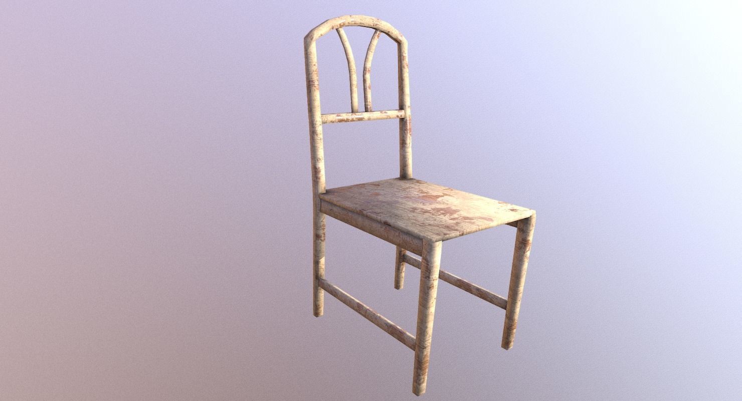 Chair M02 - The Marquis Collection Low-poly 3D model_11