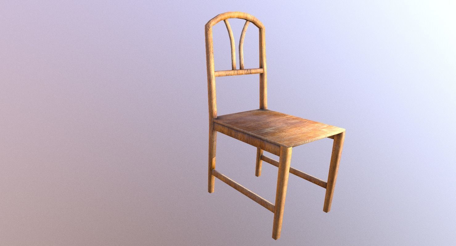 Chair M02 - The Marquis Collection Low-poly 3D model_7