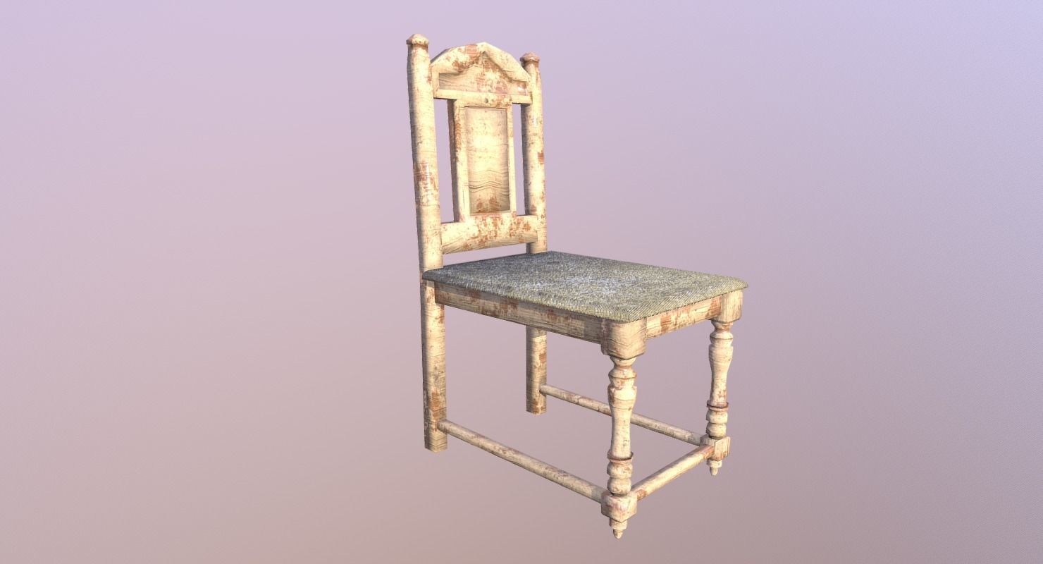 Chair M03 - The Marquis Collection Low-poly 3D model_8