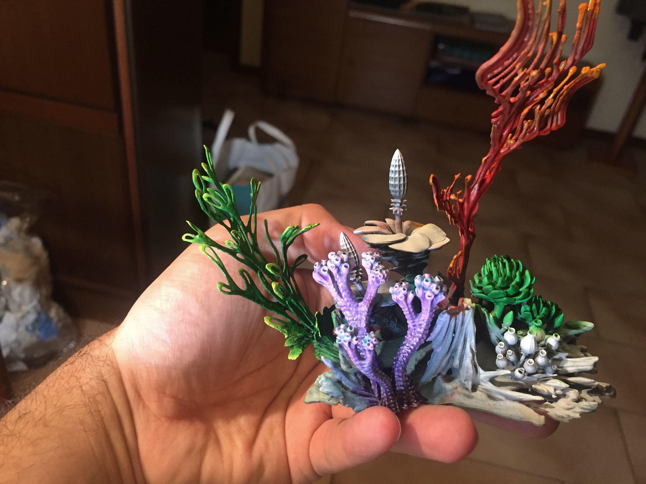 Alien plant collection 3D print model_16