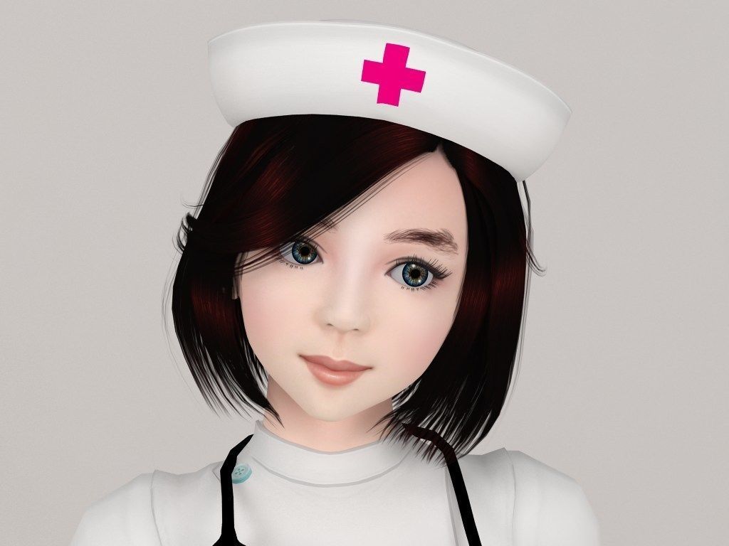 Otome various outfit pose 02 3D model_21