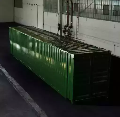 45FT ISO Shipping Container 3D model