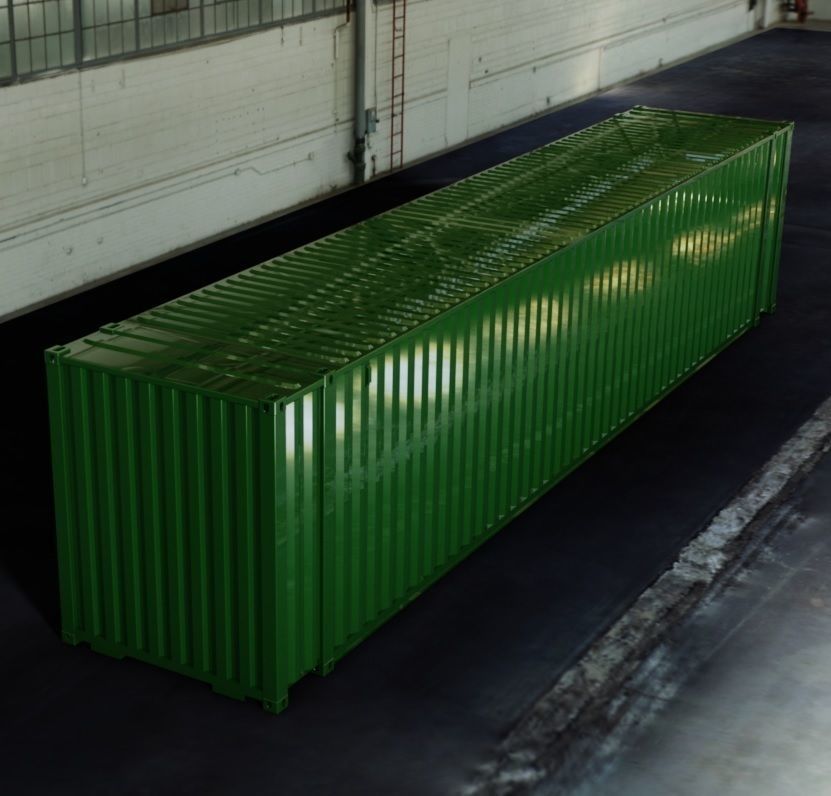 45FT ISO Shipping Container 3D model_1
