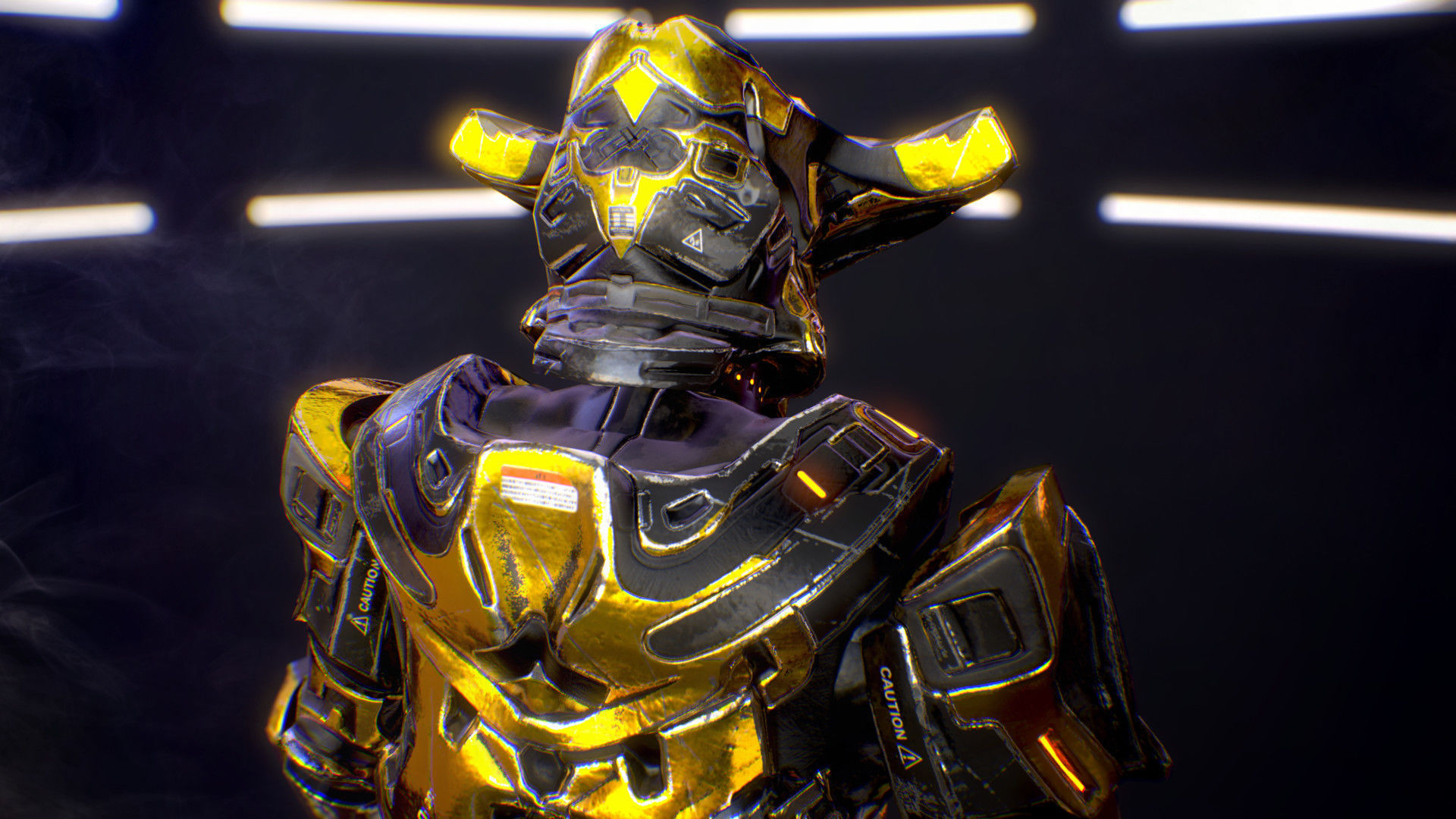 Sci-Fi Armor 2 Low-poly 3D model_7
