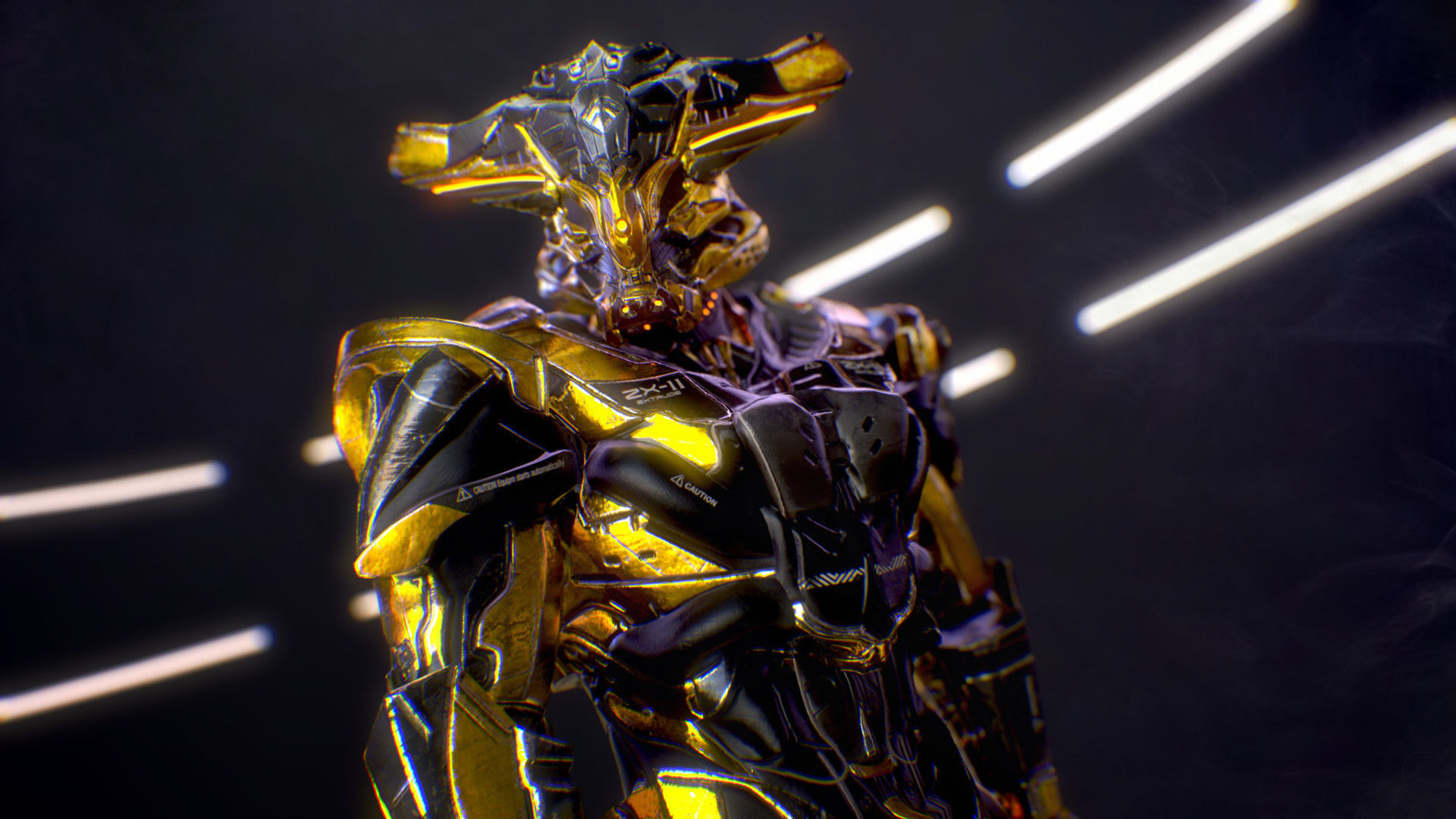 Sci-Fi Armor 2 Low-poly 3D model_10