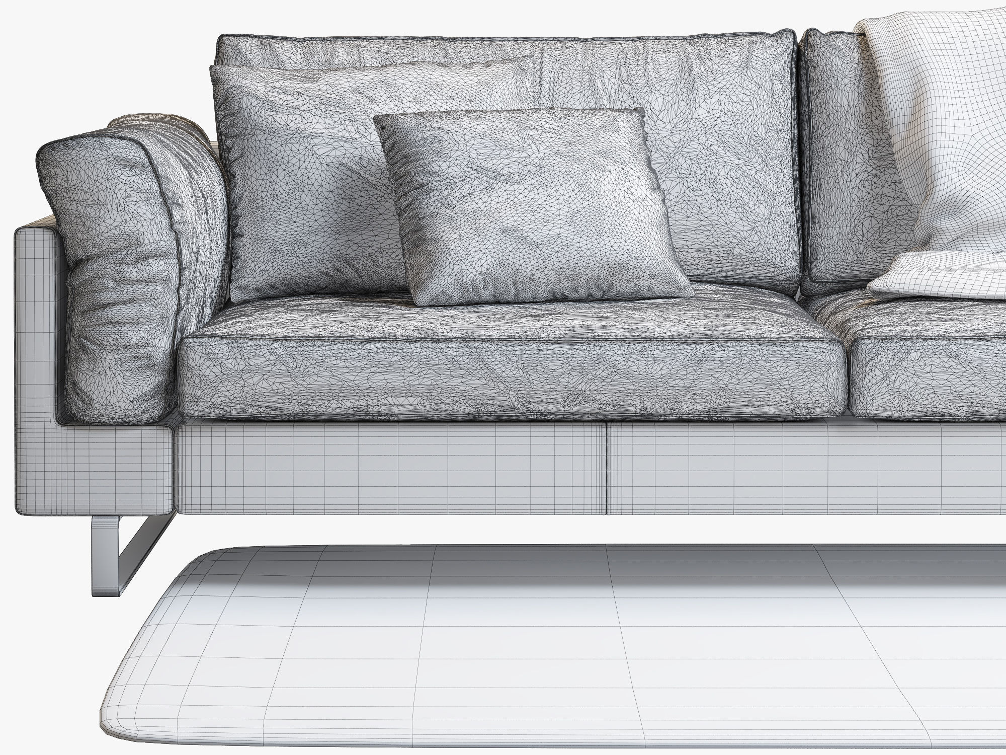 Boconcept 7 sofas set 3D model_57