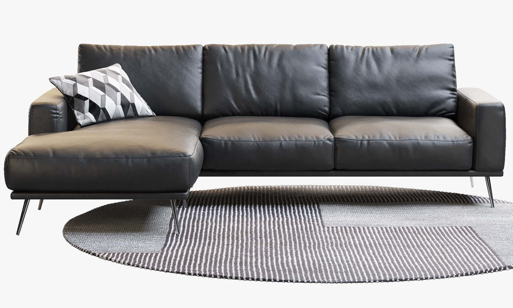 Boconcept 7 sofas set 3D model_37