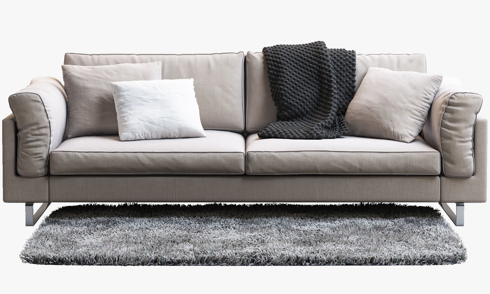 Boconcept 7 sofas set 3D model_50