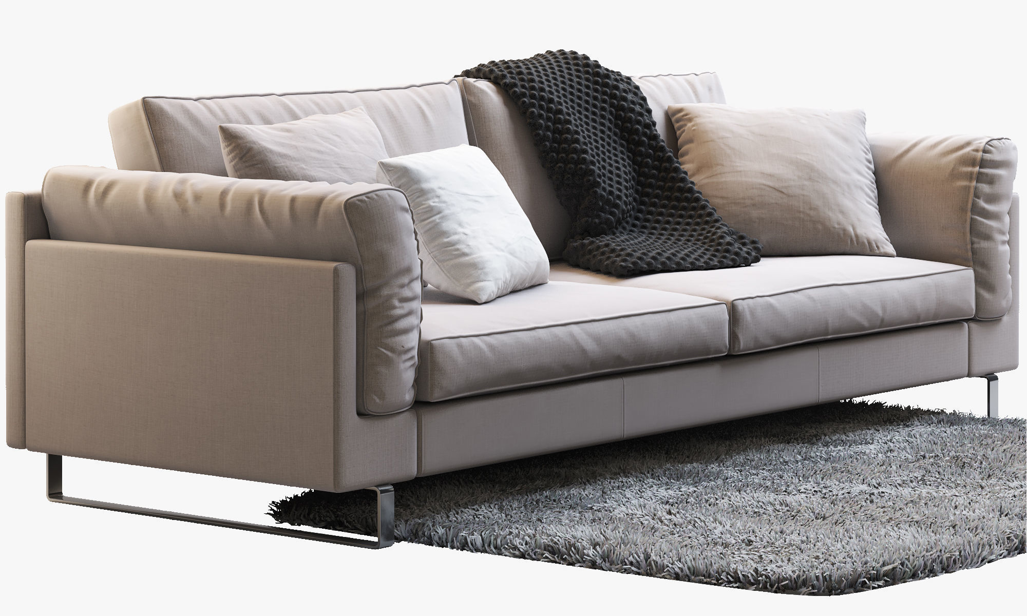 Boconcept 7 sofas set 3D model_52