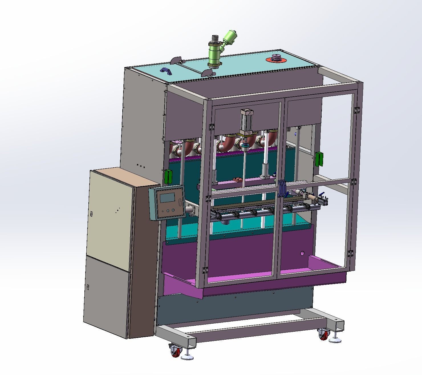 Filling machine 3D model_1