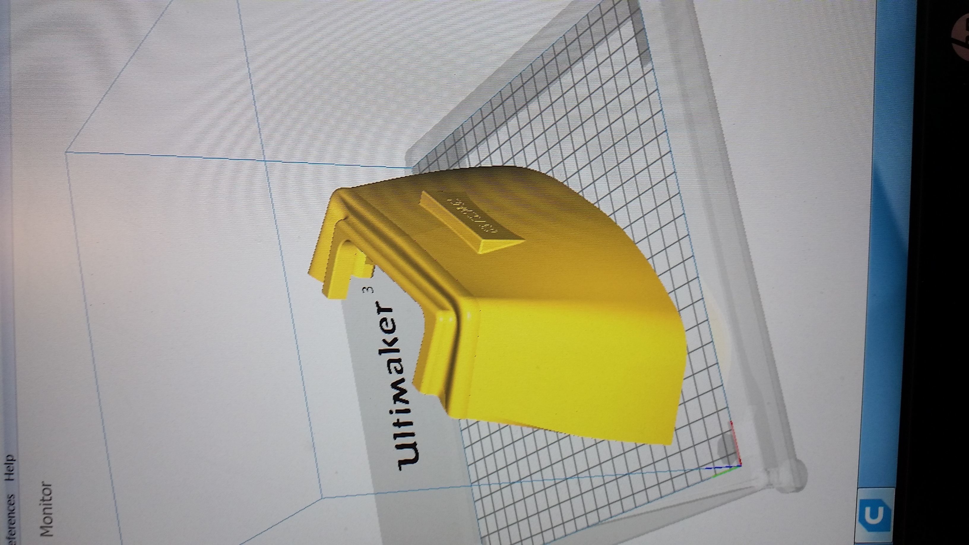 Air inlet TOHATSU 9 3D print model_3