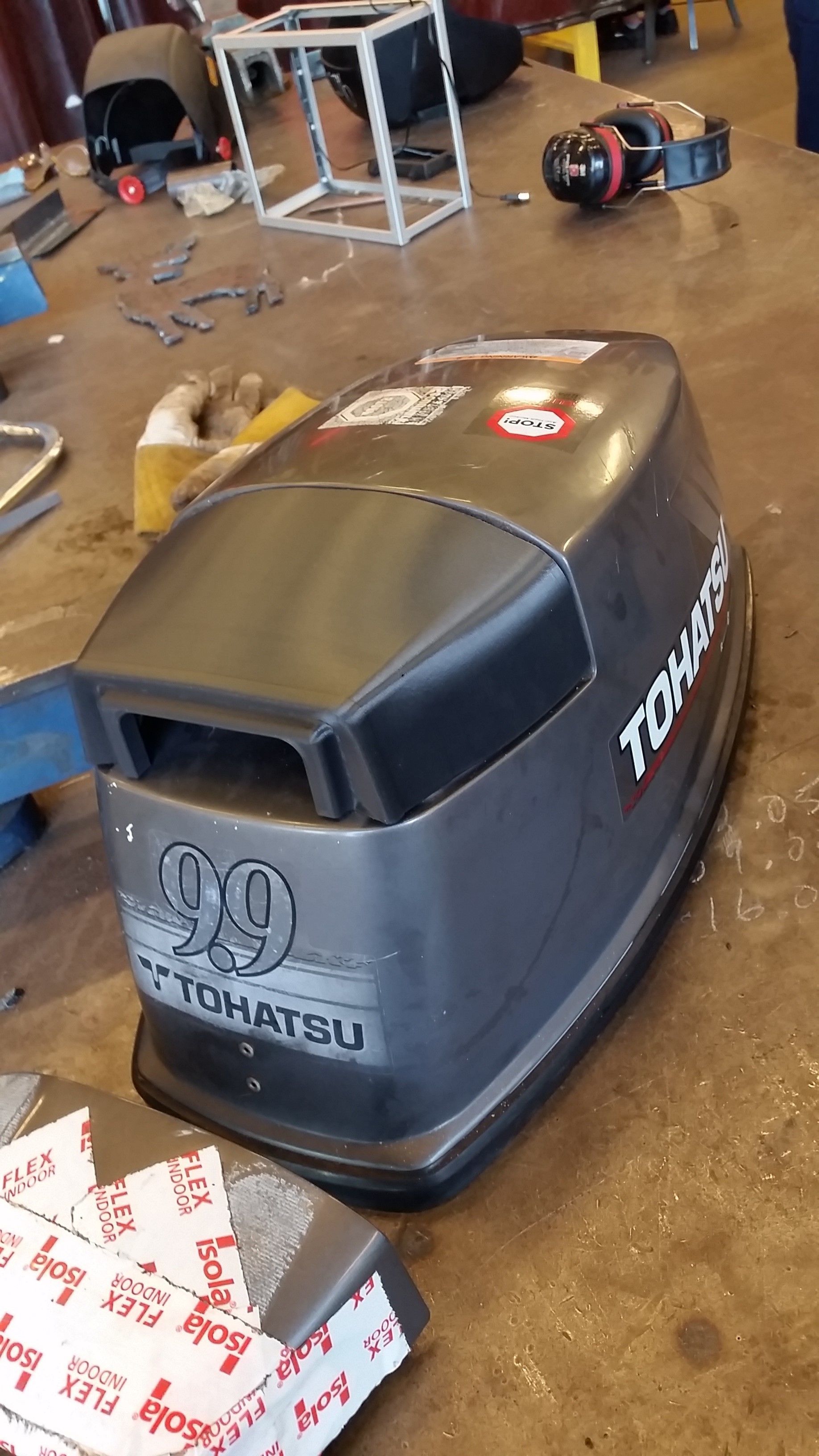 Air inlet TOHATSU 9 3D print model_9