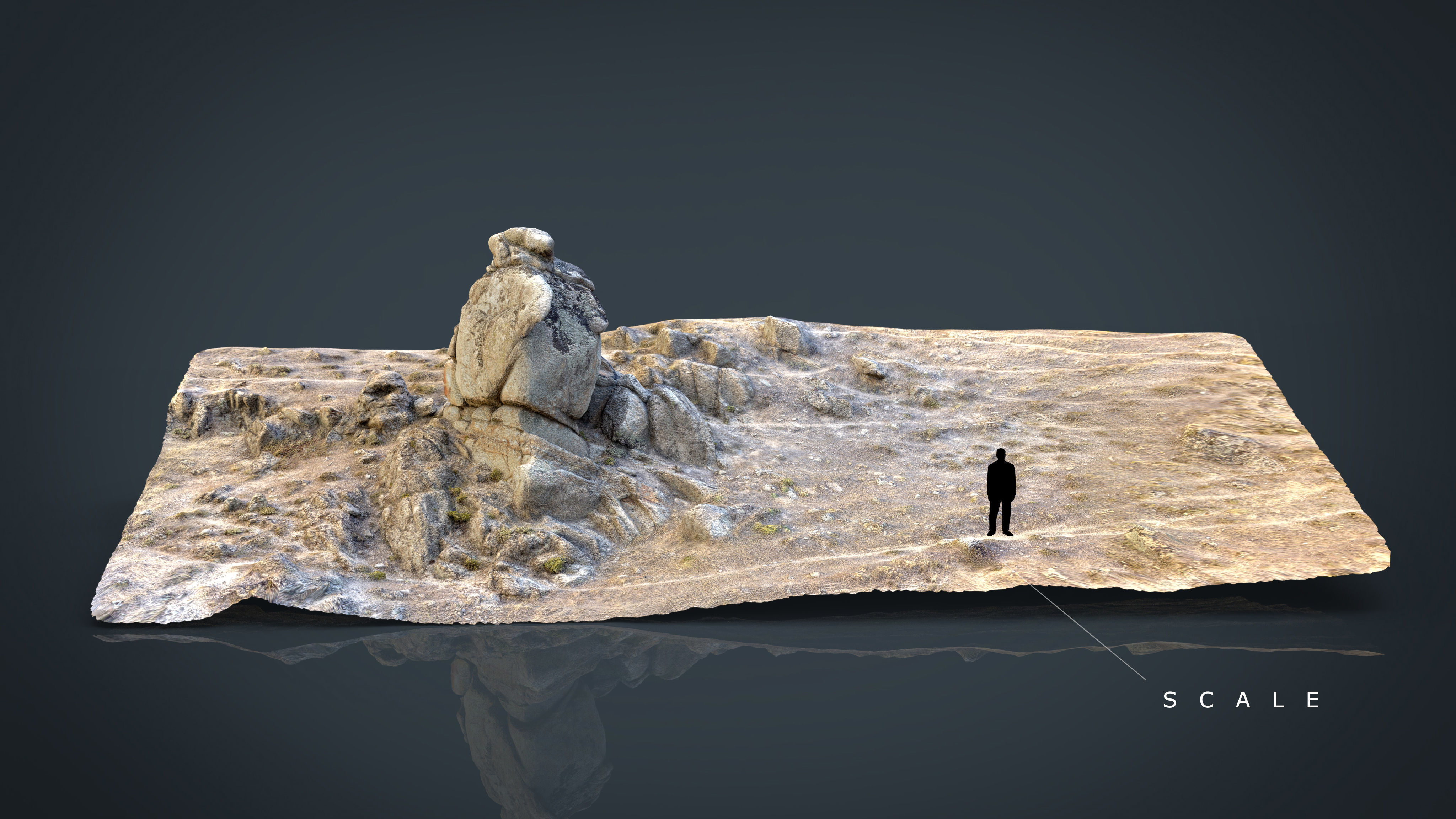 Big Rocks Collection Pack Low-poly 3D model_41