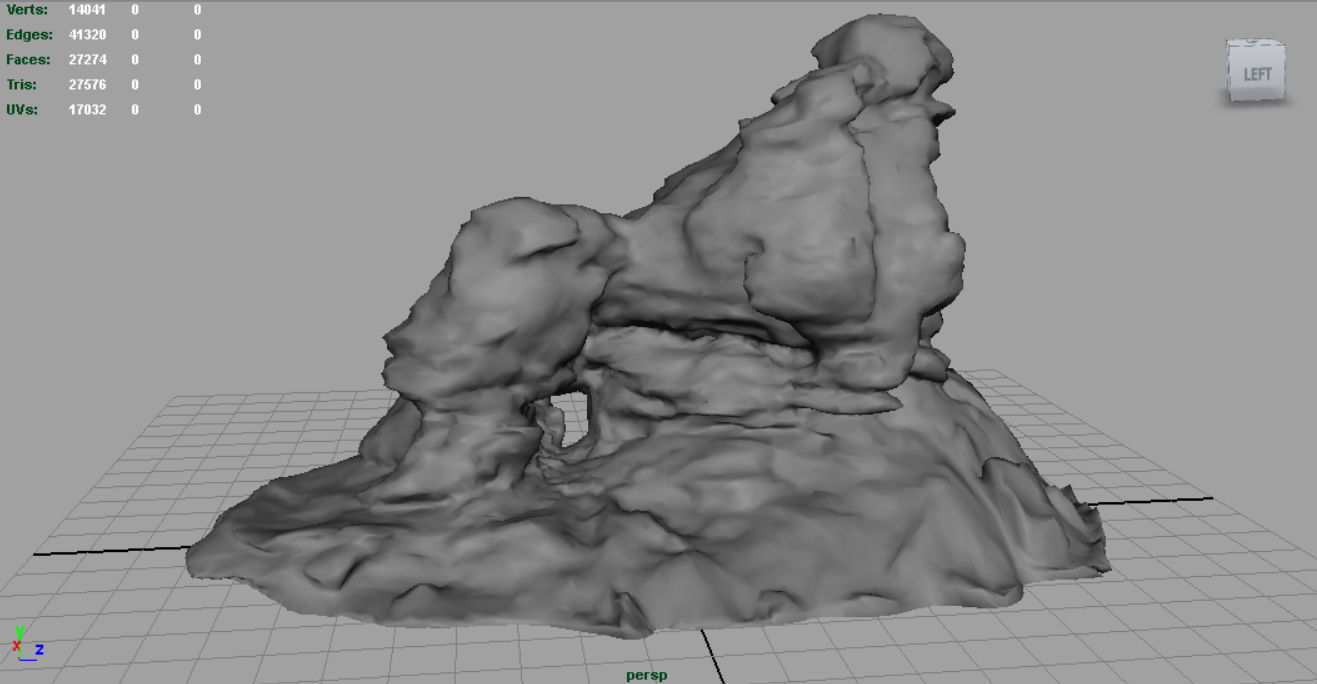 Big Rocks Collection Pack Low-poly 3D model_48