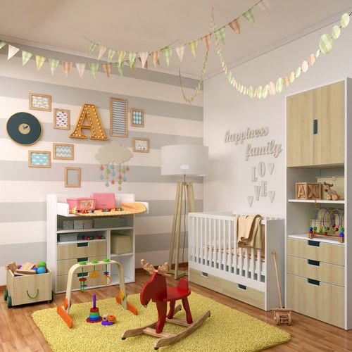 Decorative set for children 3 3D model