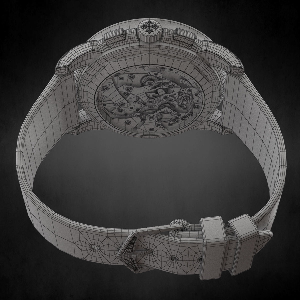 Patek Philippe watch 3D model_9