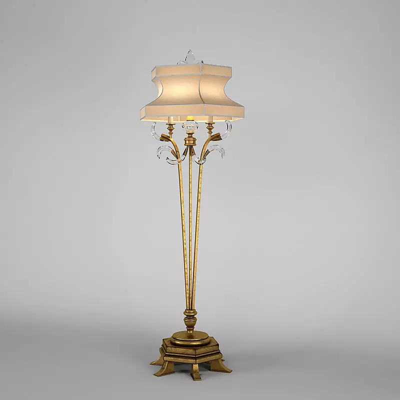 Fine Art Lamps Floor Lamp 3D model_0