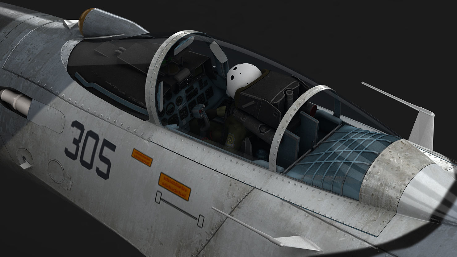 Su-27 Flanker 3D model_14