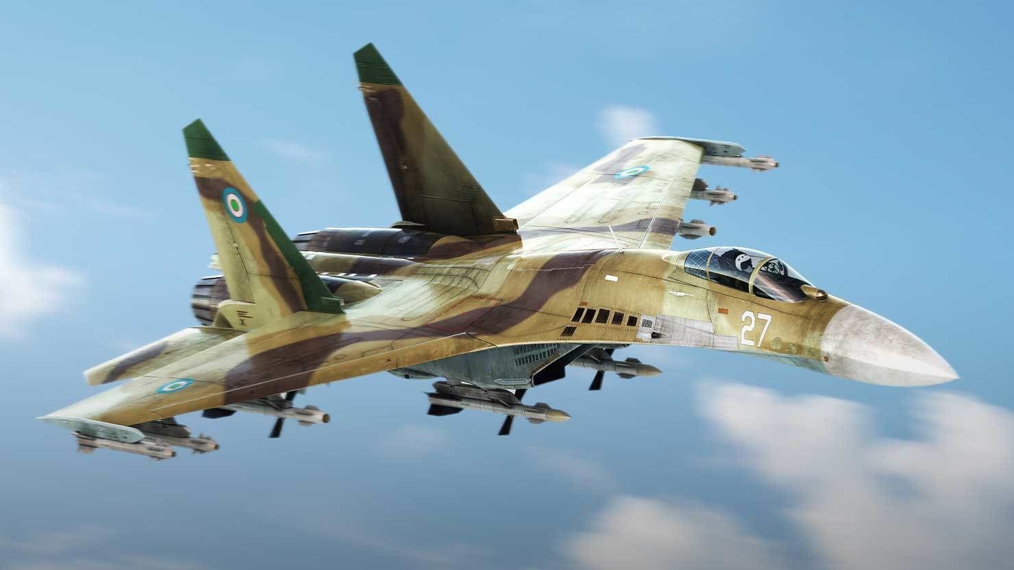 Su-27 Flanker 3D model_3