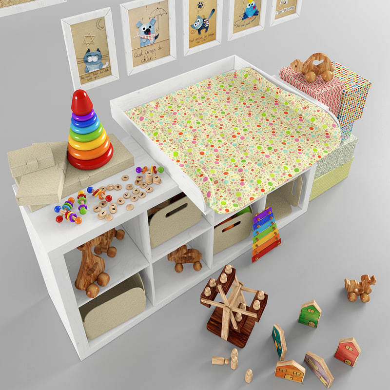 Decorative set for children 2 3D model_4