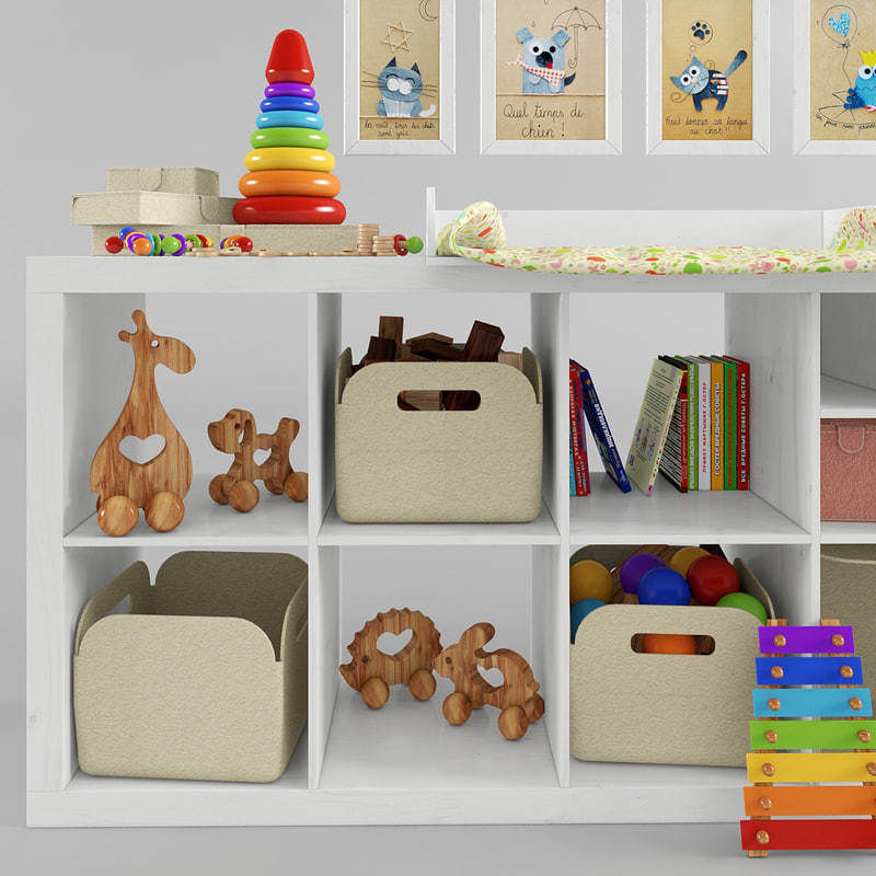 Decorative set for children 2 3D model_3