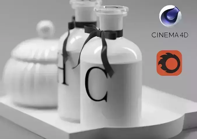 Devon HC Tray CInema4D and Corona