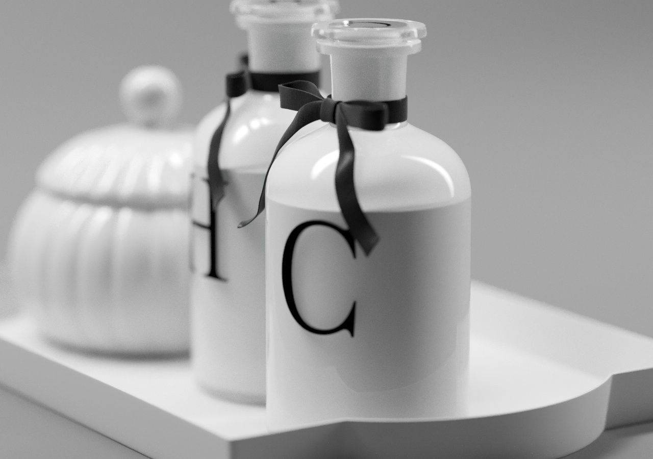 Devon HC Tray CInema4D and Corona 3D model_4