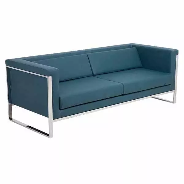 triple sofa 3D model_0