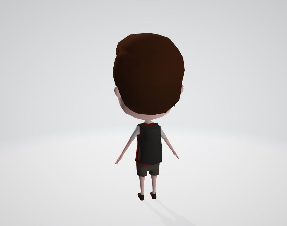 Boy Character 3D model_16