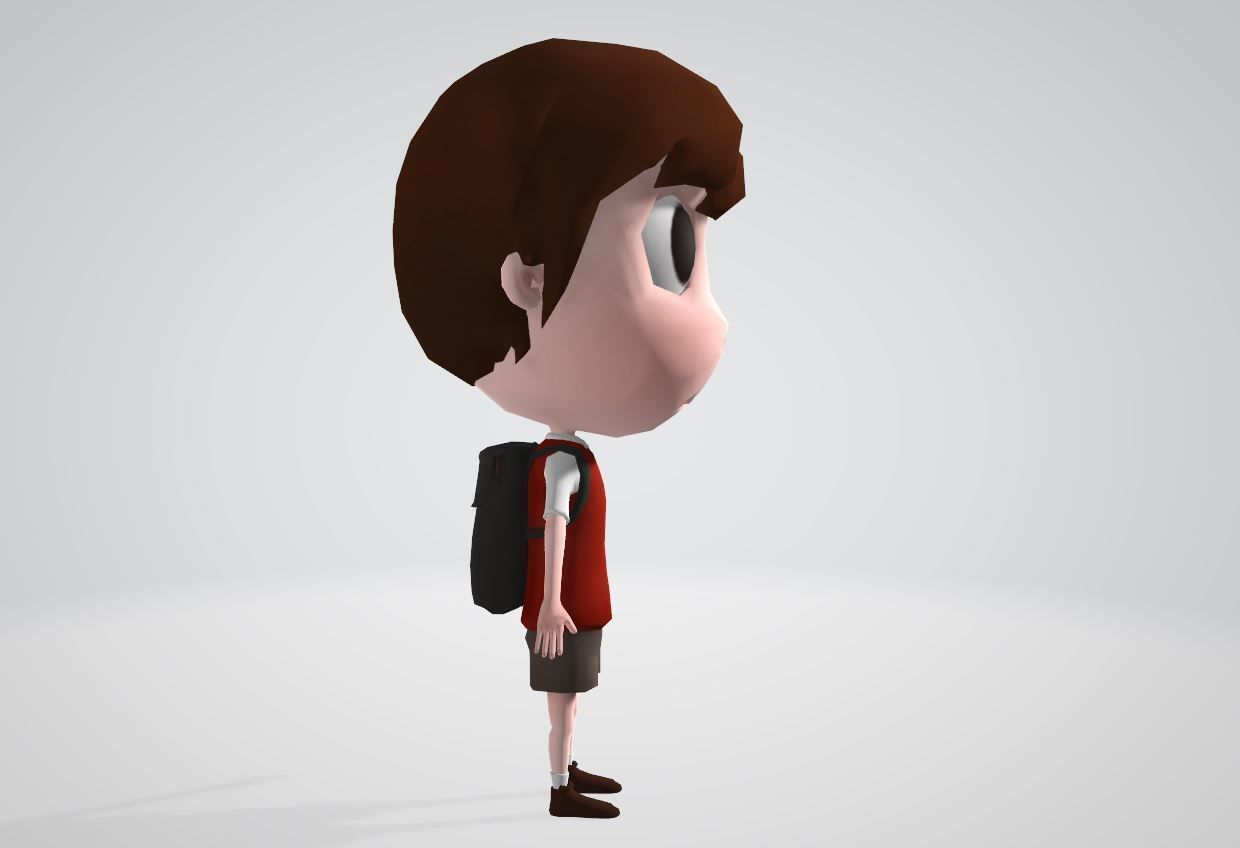 Boy Character 3D model_5