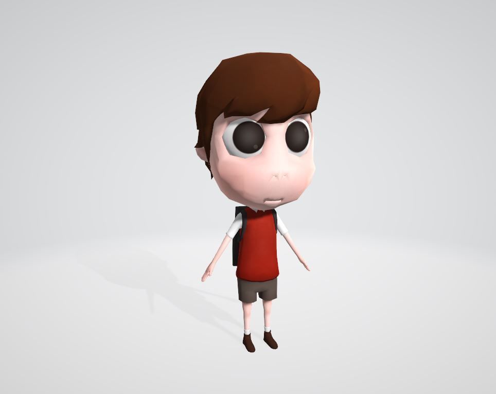 Boy Character 3D model_15