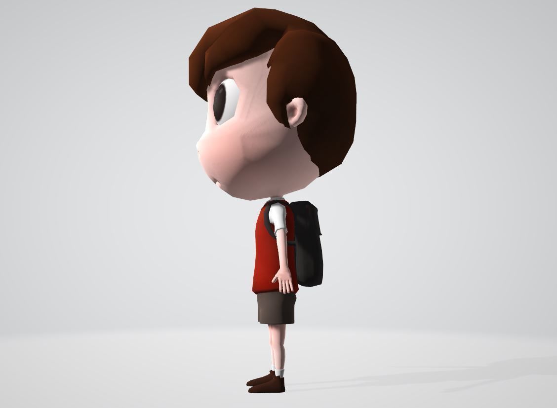Boy Character 3D model_18
