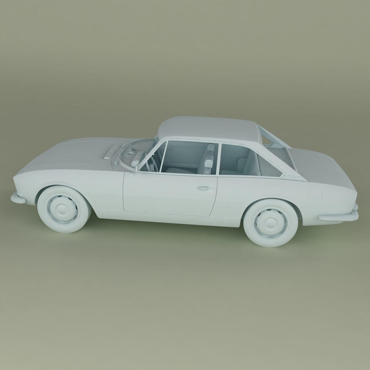 Peugeot 504 Coupe 3D model_10