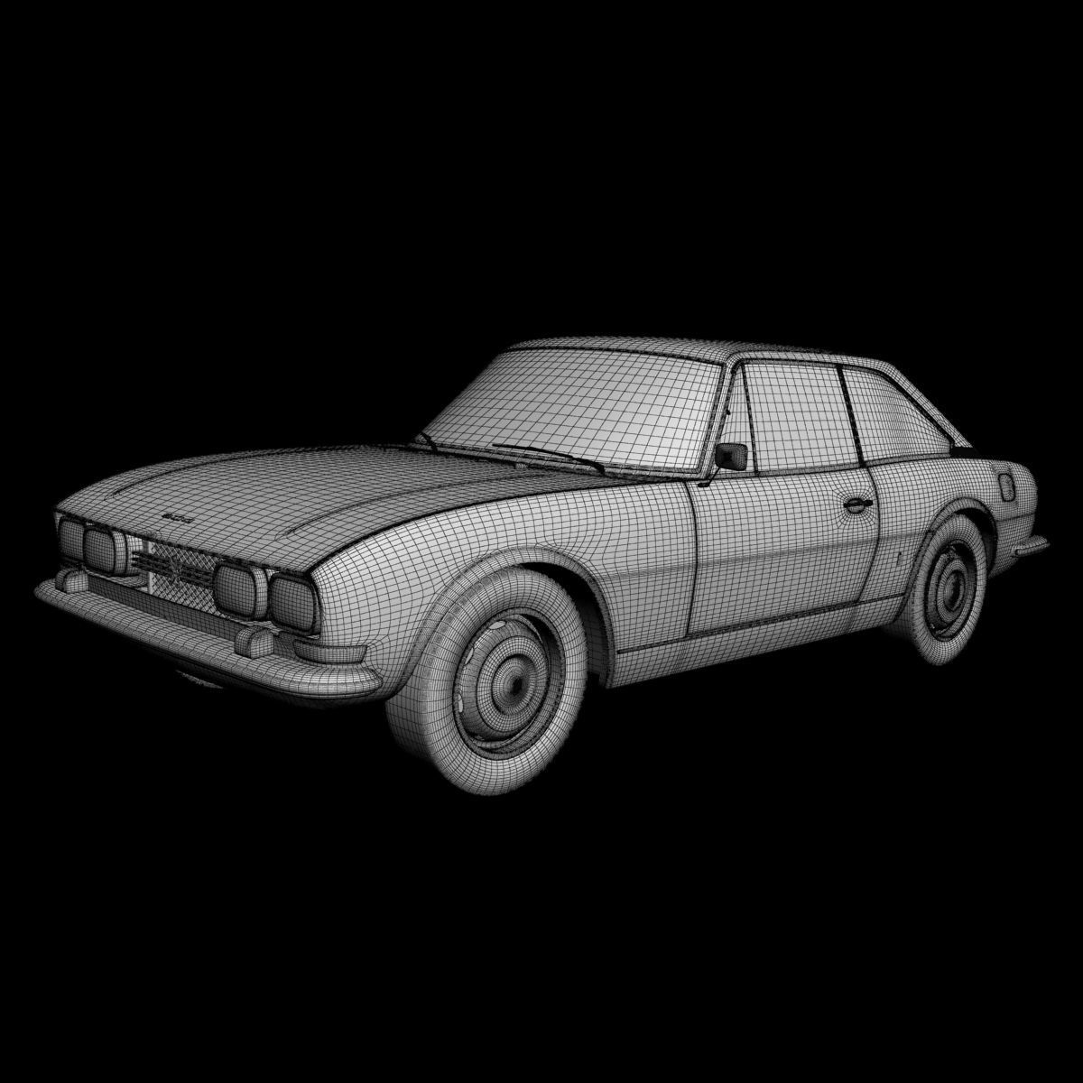 Peugeot 504 Coupe 3D model_13